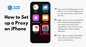 How to Set up a Proxy on iPhone