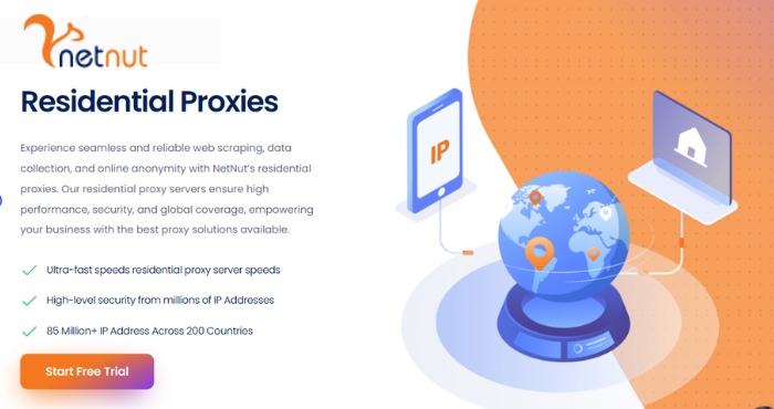 NetNut Cheapest Residential proxy