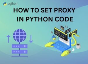 How to set proxy in Python code